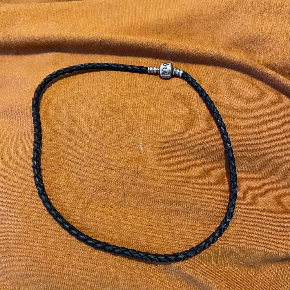 Pandora leather bracelet